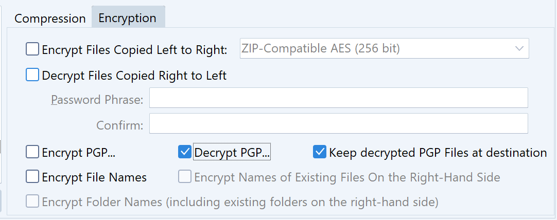 Decrittografa PGP